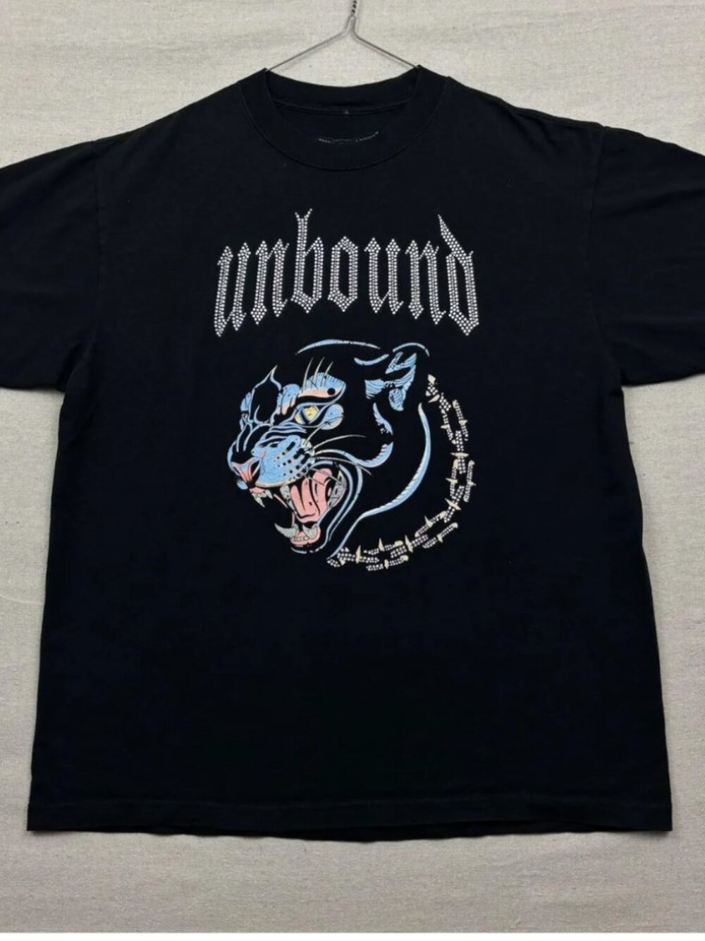 Unbound Panther Winter Tour Graphic Band T Shirt